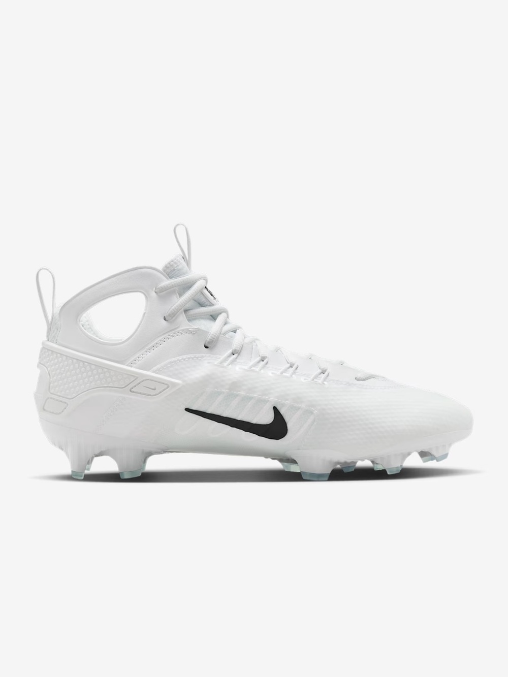 NWB NIKE Huarache 9 Elite Mid LAX Lacrosse Cleats FD0088-101 Men's Size 9